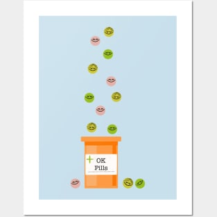 OK Pills Posters and Art